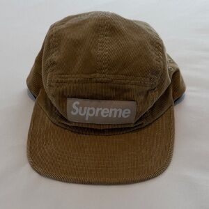 Supreme Tan Corduroy Hat